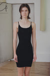 BASERANGE Slim Sling Dress Collection Portugal BAS-DRSL-HEI Black